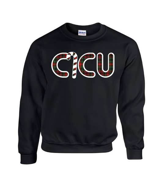 ICU Candy Cane Crewneck