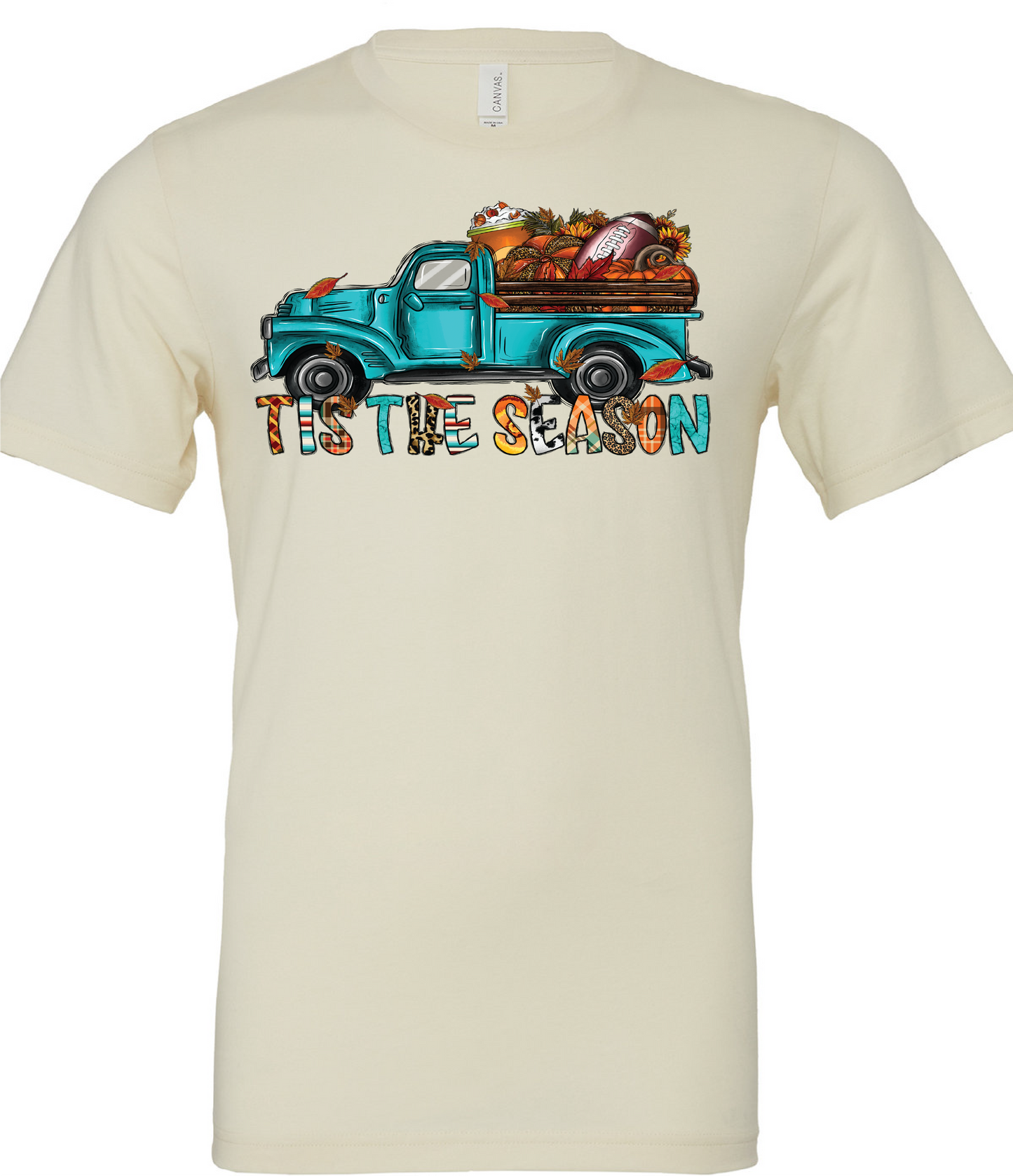 Tis The Season Truck Tshirt and Long Sleeve